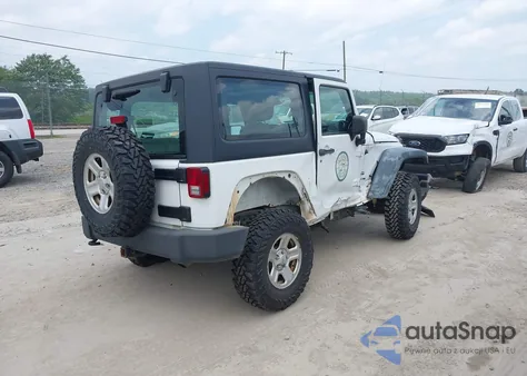 2012 Jeep Wrangler Sport из США, поврежденный, VIN 1C4AJWAG3CL230795